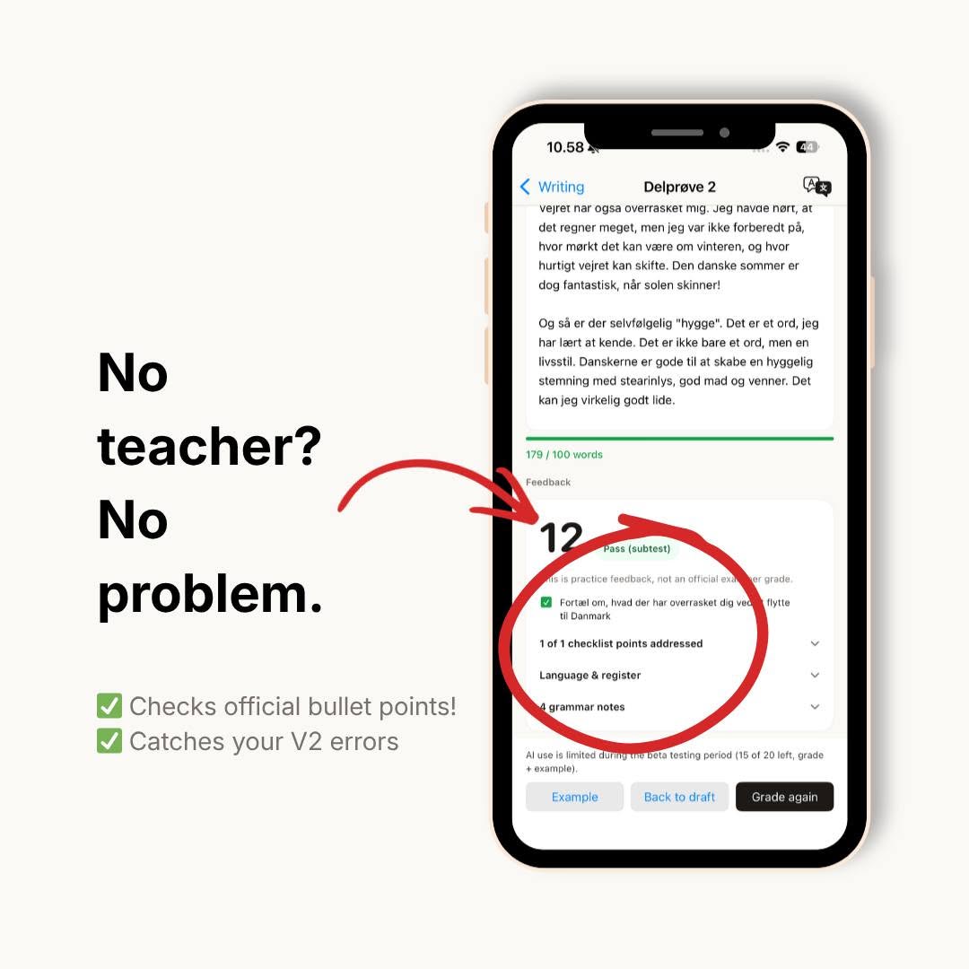AI-skrivecoach går i beta på iOS og Android